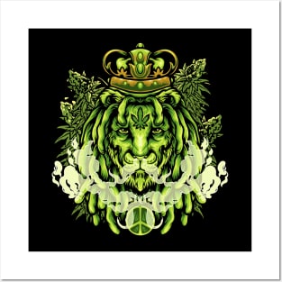 Lion Weed Posters and Art